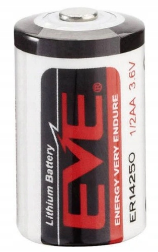1x Bateria Litowa Eve ER14250 14250 3,6V 1/2AA
