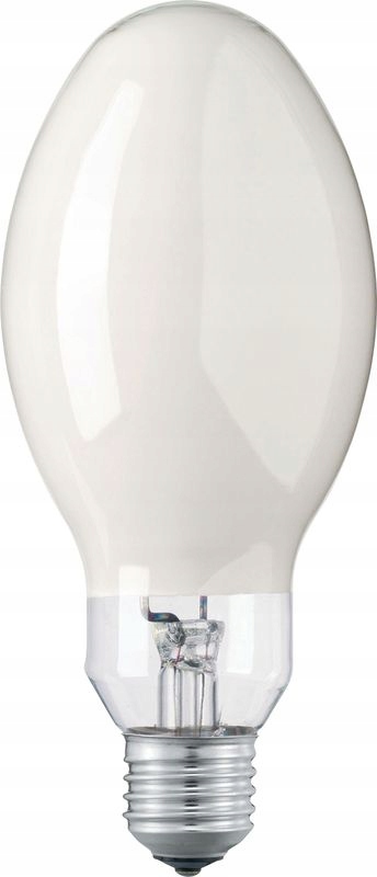125w E27 ES 4200k Frosted Elliptical Mercury Vapor Discharge Lamp (MBFU) - Cool White