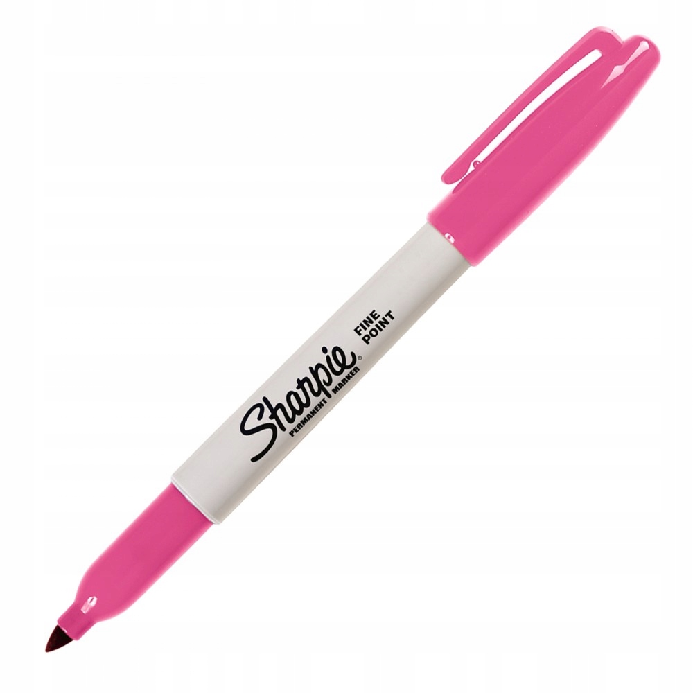 Marker Permanent Sharpie Fine Point Różowy F 1,0mm