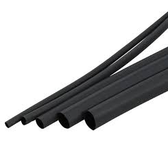 Rurka Koszulka Termokurczliwa 3,5mm Czarna 1m(0255