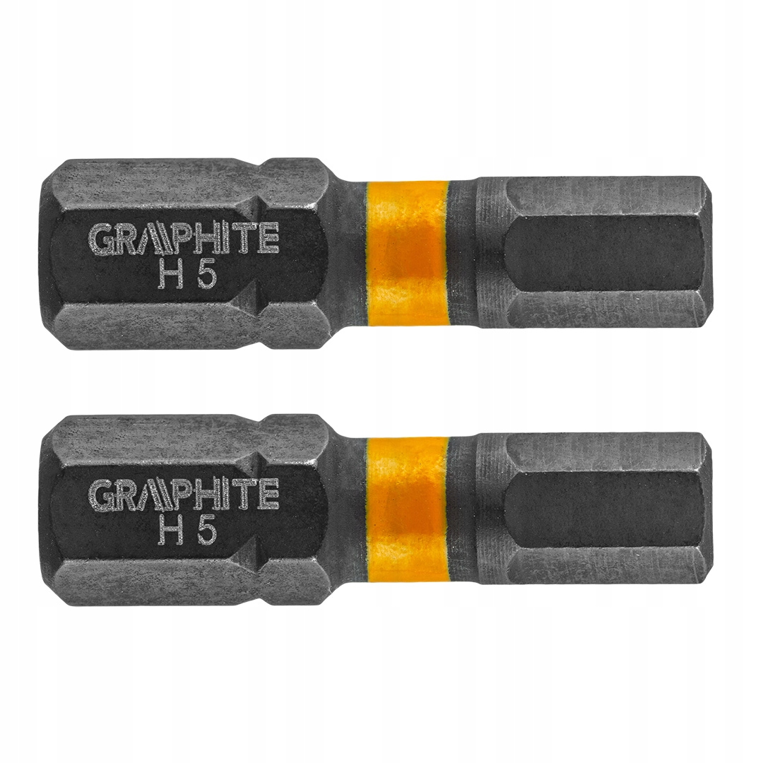 Bity Udarowe HEX5 X 25 Mm, 2 Szt.