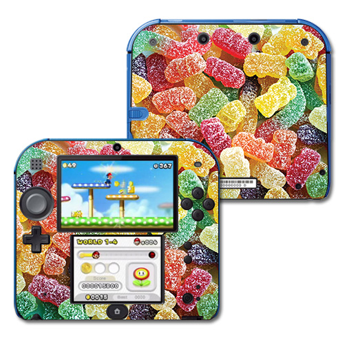NI2DS-Sour Candy Skin Decal Wrap for Nintendo 2DS - Sour Candy