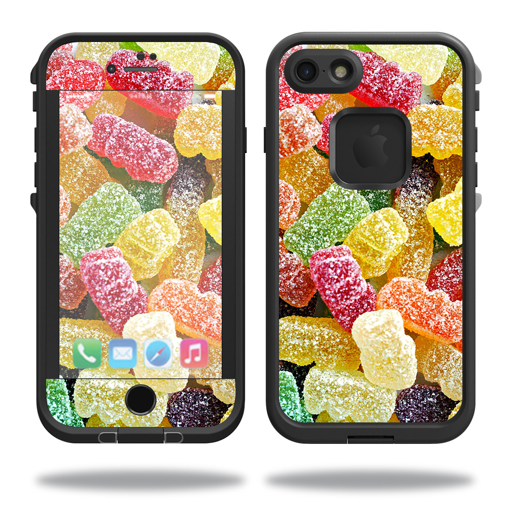 Skin for Lifeproof iPhone 7 Fre Case – Sour Candy  MightySkins Protective, Durable, and Unique Vinyl Decal Wrap Cover  Easy to Apply, Remove, and Ch