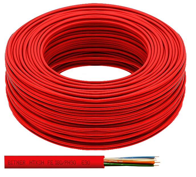 Kabel Przewód Przeciwpożarowy Htksh 2x1,4 Za Metr