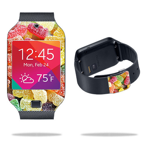 Skin for Samsung Galaxy Gear 2 Neo Watch - Sour Candy MightySkins Protective, Durable, and Unique Vinyl Decal Wrap Cover Easy to Apply, Remove, and Ch