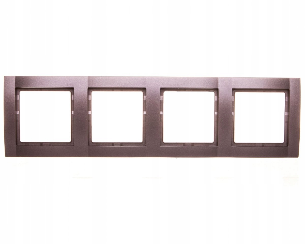 Polo.Fiorena Ramka 4-krotna Antracyt Mat 22011920