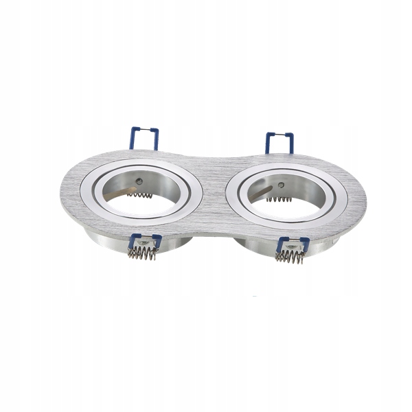 Oprawa Podwójna Halogenowa Ruchoma Aluminium +GU10