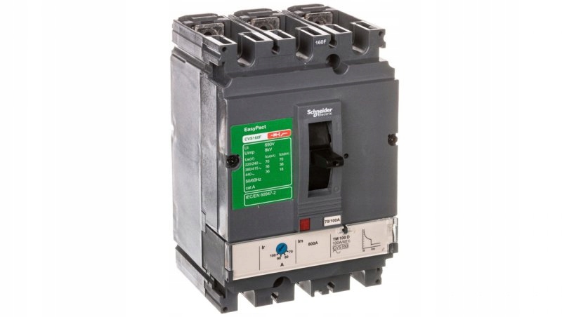 Wyłącznik Mocy 100A 3P 36kA EasyPact CVS160 TM100D