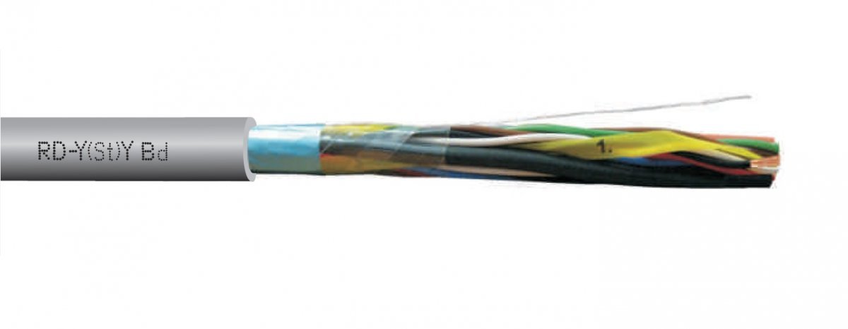 Przewód RD-Y(St)YBd 2x2x0,5 1mb