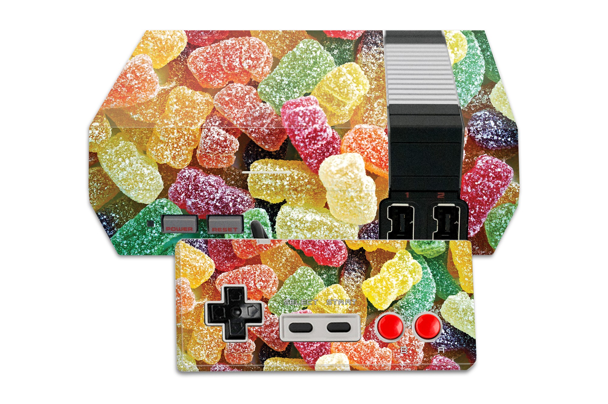 NINESCL-Sour Candy Skin for Nintendo NES Classic Edition - Sour Candy