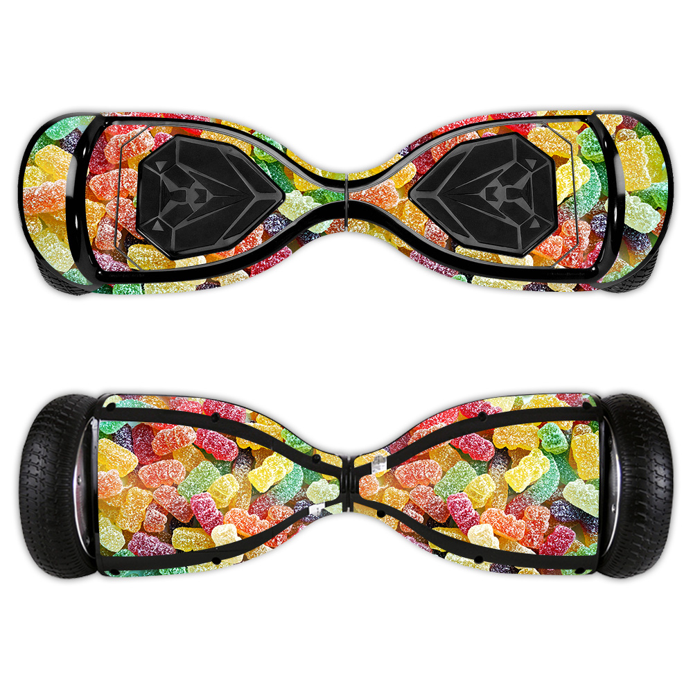 SWT5-Sour Candy Skin Decal Wrap for Swagtron T5 Hover Board - Sour Candy