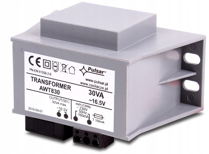 Transformator Ropam TRA-30VA/16.5V