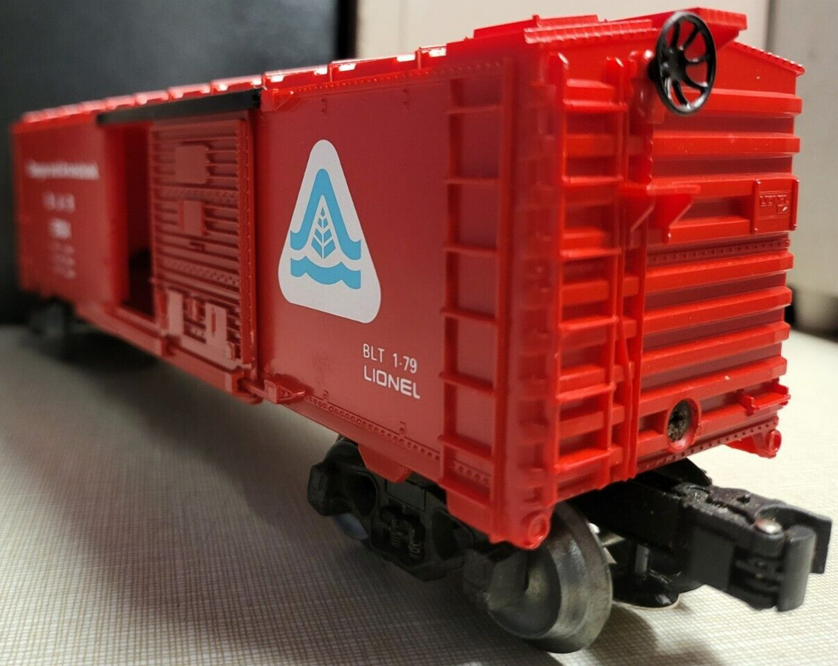 LIONEL 6-9734 Bangor and Aroostook Box Car Limited Edition O Gauge 1979 thumbnail