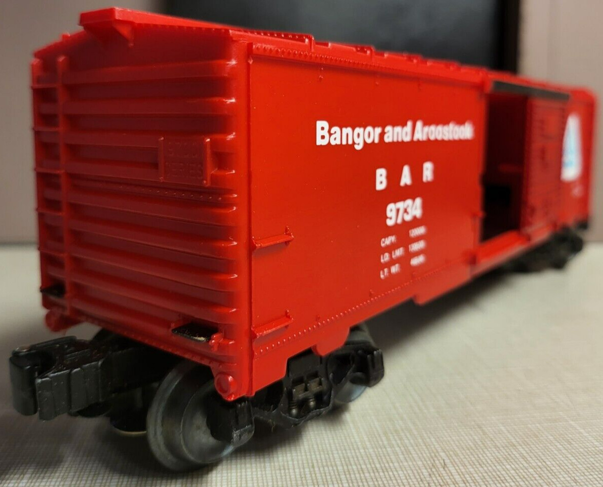 LIONEL 6-9734 Bangor and Aroostook Box Car Limited Edition O Gauge 1979 thumbnail