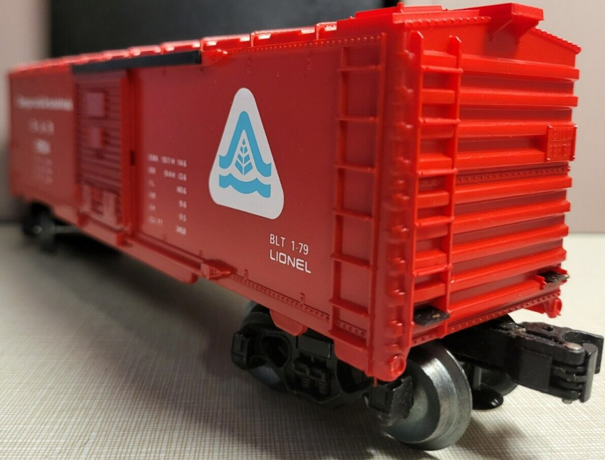 LIONEL 6-9734 Bangor and Aroostook Box Car Limited Edition O Gauge 1979 thumbnail