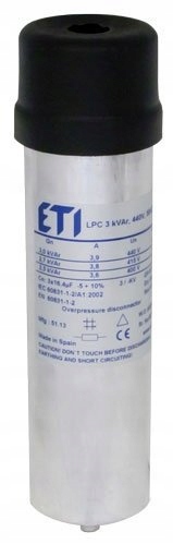 Kondensator Lpc 3 KVAr 400V 50Hz 004656703
