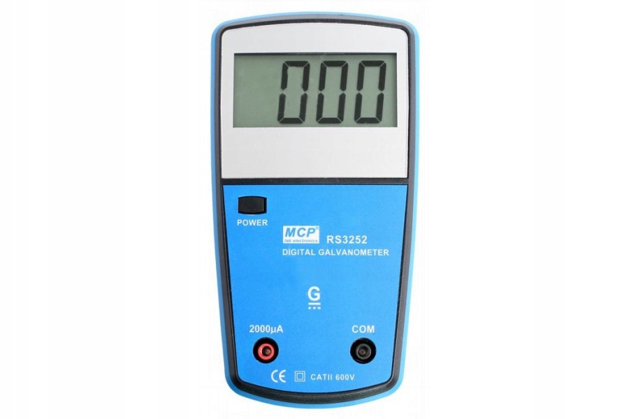 Galwanometr Szkolny Precyzyjny Cyfrowy RS-3252 Mcp