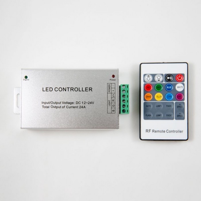 Sterownik Do Taśm LED Rgb Pilot Rf 20 Przycisków