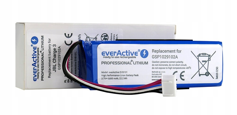 Akumulator EverActive EVB101 Do Jbl Charge 3