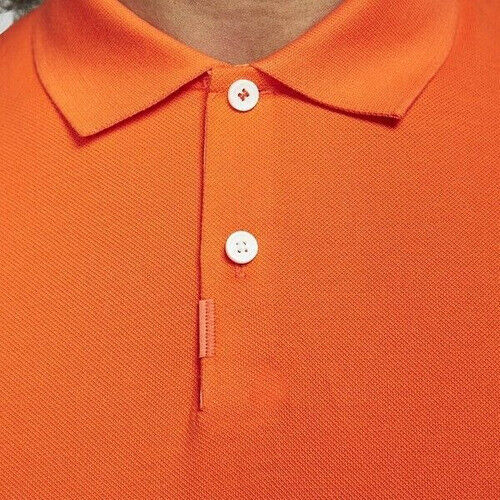 The Nike Polo - Dri-FIT - Men’s Golf Polo AT6111-848 Orange STAND. FIT MSRP $65 thumbnail