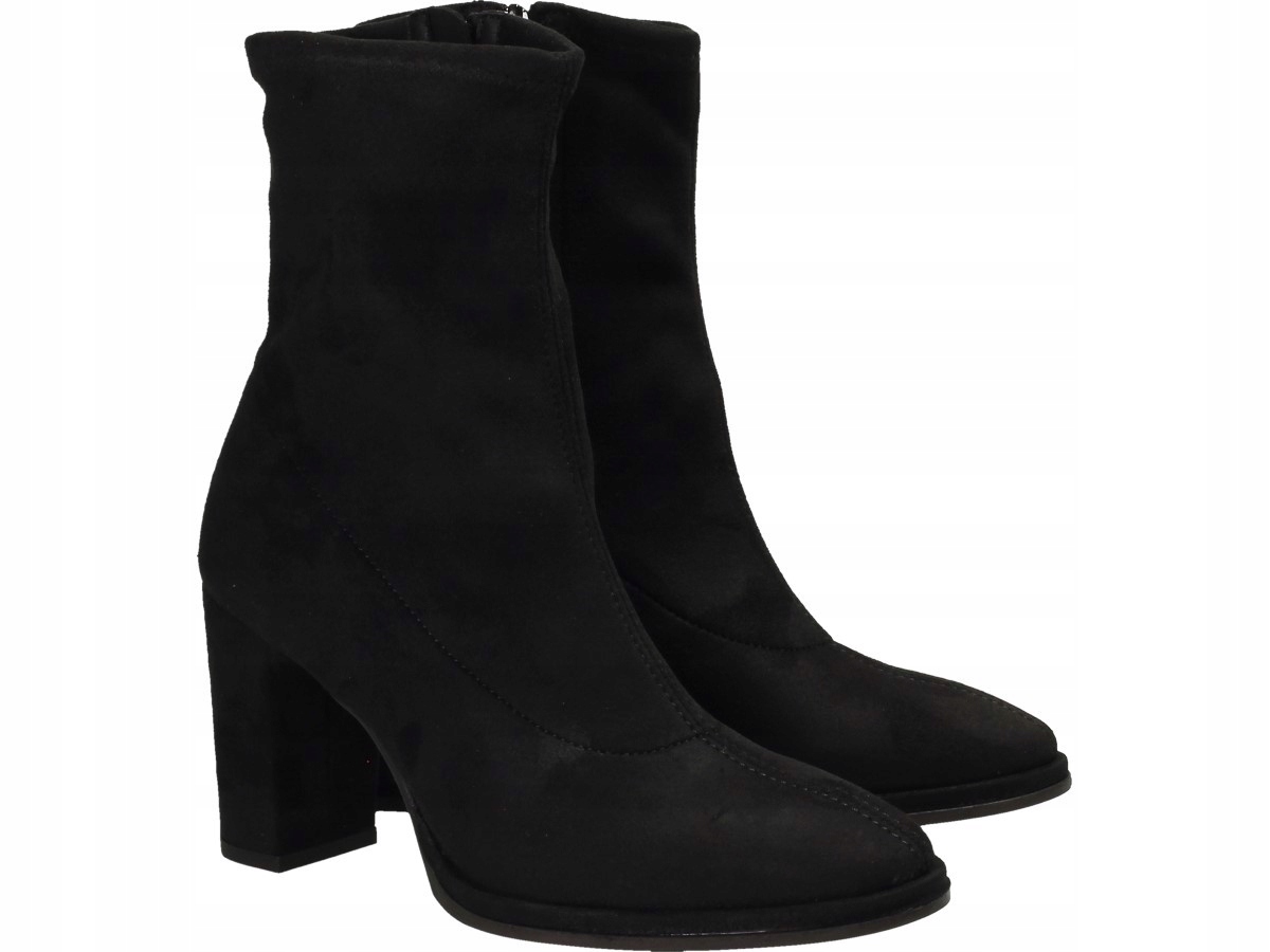 Botki M-5104 36 Suede Negro