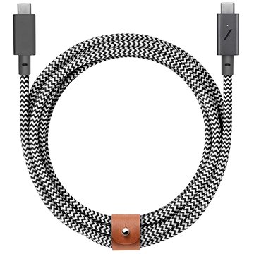 Native Union - Belt Cable Pro 240W (USB-C to USB-C) - Zebra