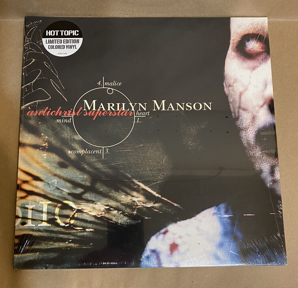 Marilyn Manson - Antichrist Superstar 2LP Red Vinyl Hot Topic /1500  Sealed
