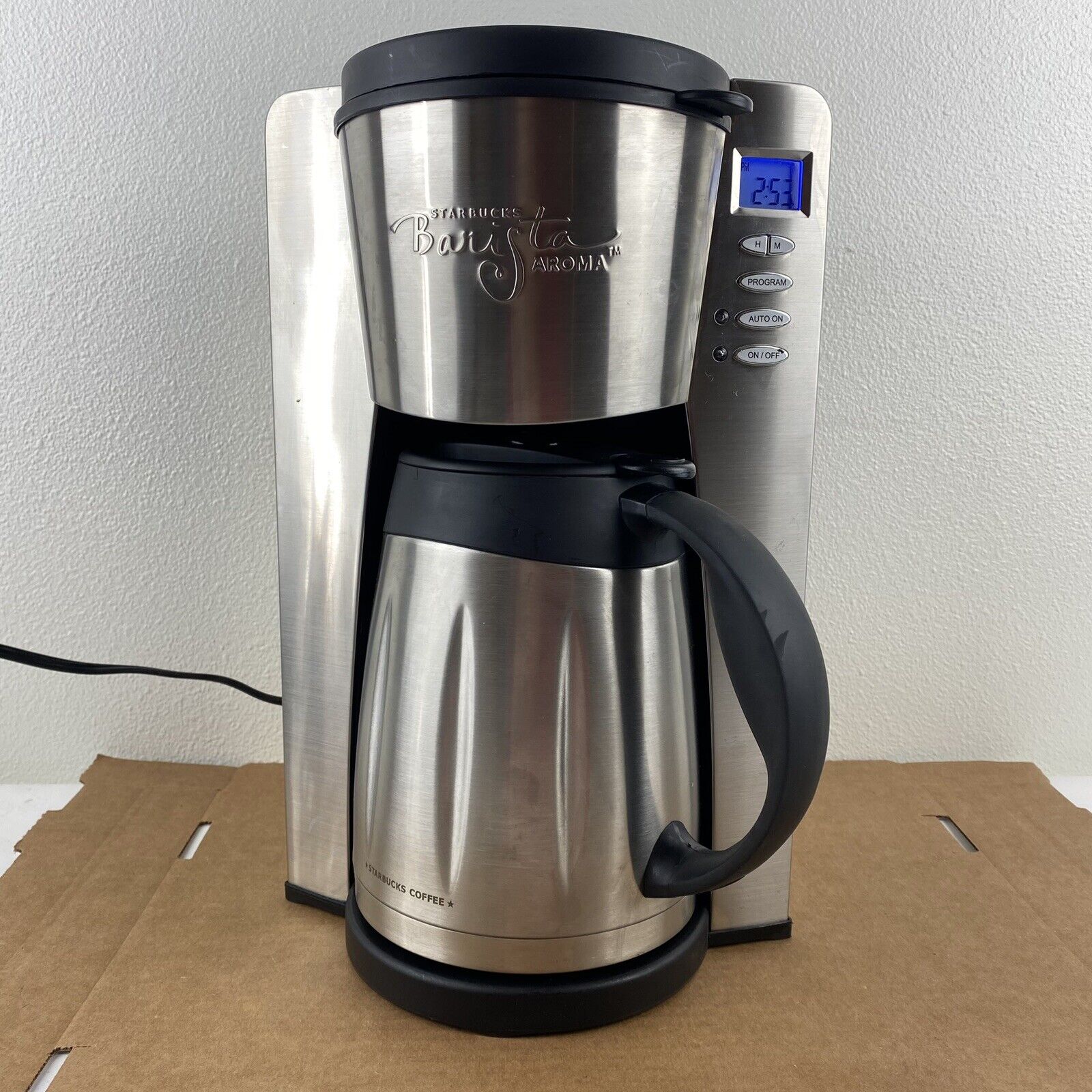 Starbucks Barista Aroma Grande 12-Cup Programmable Coffee Maker Thermal Carafe