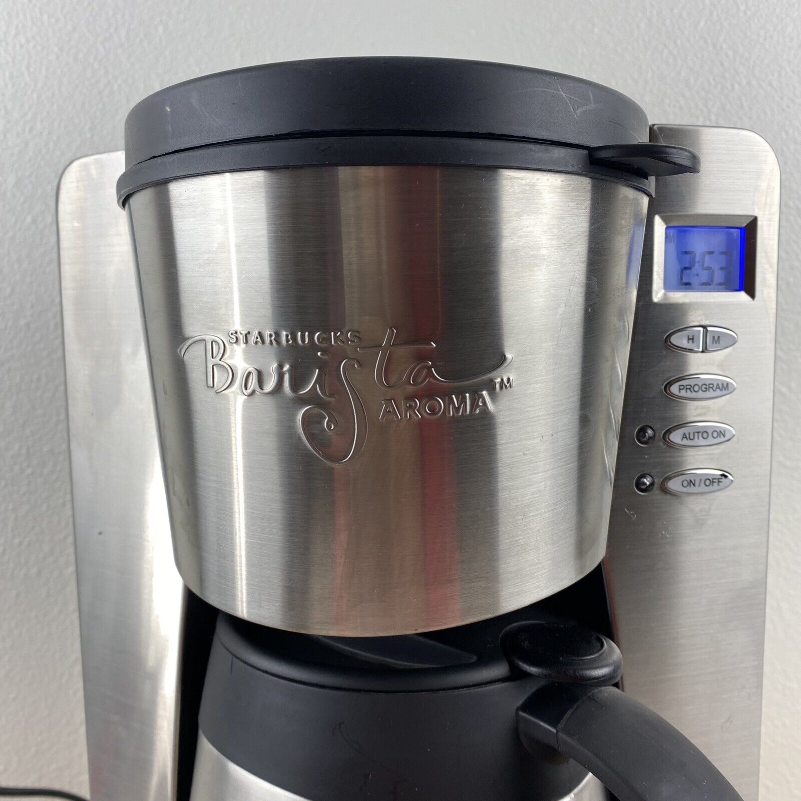 Starbucks Barista Aroma Grande 12-Cup Programmable Coffee Maker Thermal Carafe thumbnail