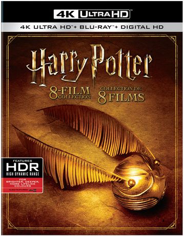 Warner Bros. Harry Potter: the Complete 8-Film Collection (4k Uhd), Starring Daniel Radcliffe, Emma Watson, and Rupert Grint [2011]
