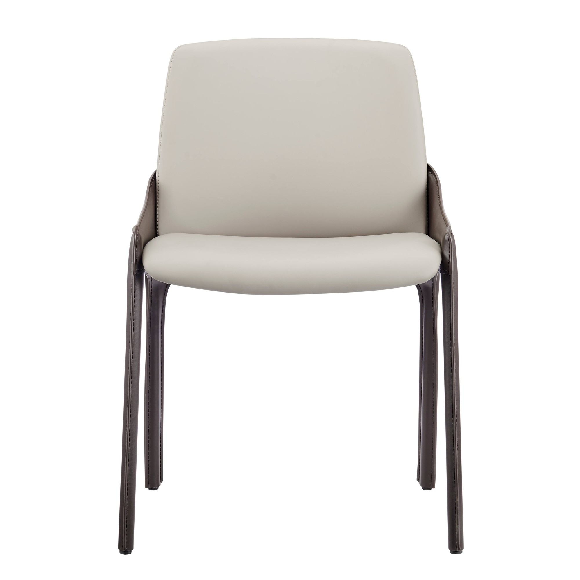 Stella Faux Leather Dining Side Chair, (Set of 2)   