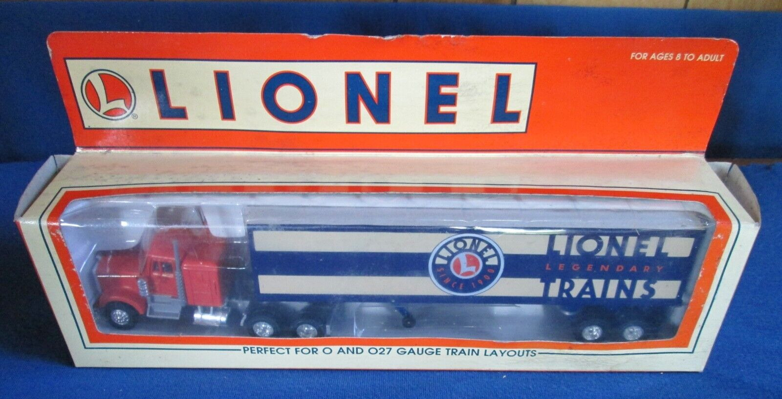NEW Lionel Logo Tractor Trailer Truck O Gauge Model 6-12989