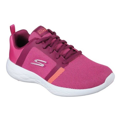 Skechers Performance Women's Go Run 600-15069 Sneaker, Pink,5.5 M US