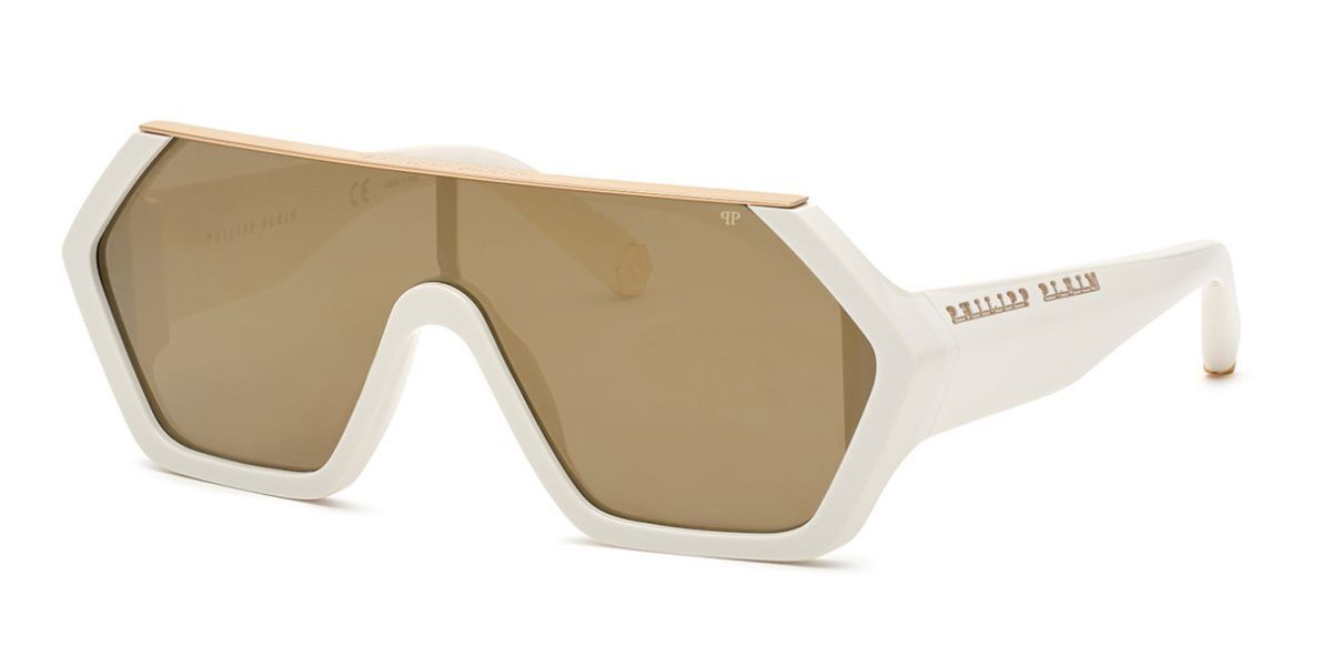 Philipp Plein Black Acetate Sunglasses