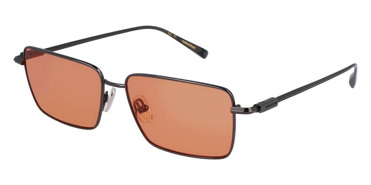 Salvatore Ferragamo SF 309S 017 Men's Sunglasses Gunmetal Size 57
