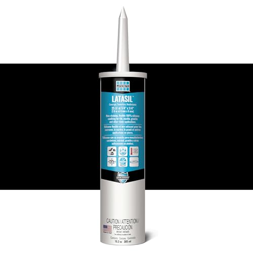 Laticrete Latasil High Performance Silicone Sealant, Midnight Black thumbnail