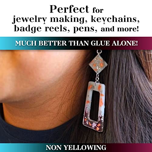 Counter Culture DIY Clear UV Resin 4oz – Fast Curing Resin for Jewelry & Crafts  2-Min Cure Time thumbnail