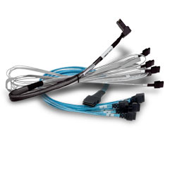 1m 8 SFF-8654 to 1 X 8 SFF-8654 9402 Broadcom Cable