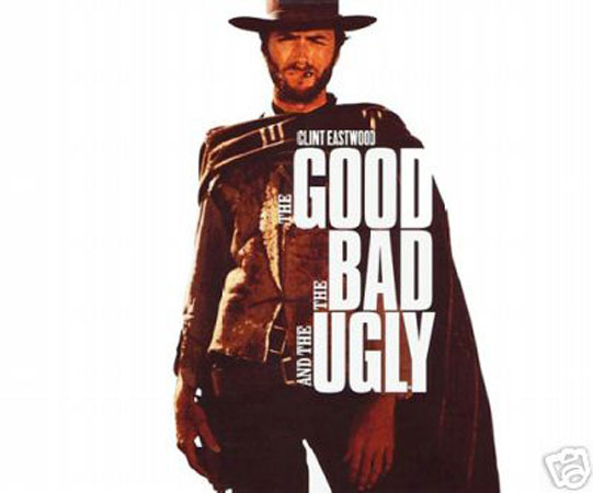4723-12x18-LM the Good the Bad and the Ugly Clint Eastwood Poster