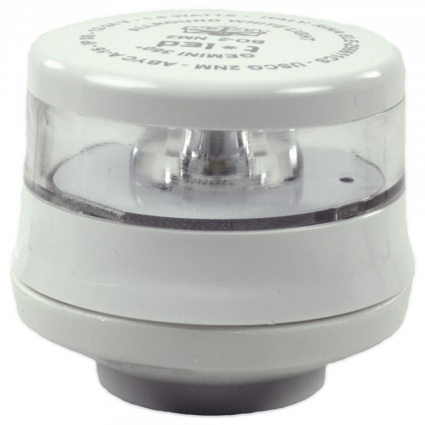 LED-Ankerlaterne Gemini Ohne FuB Gehäusefarbe WeiB
