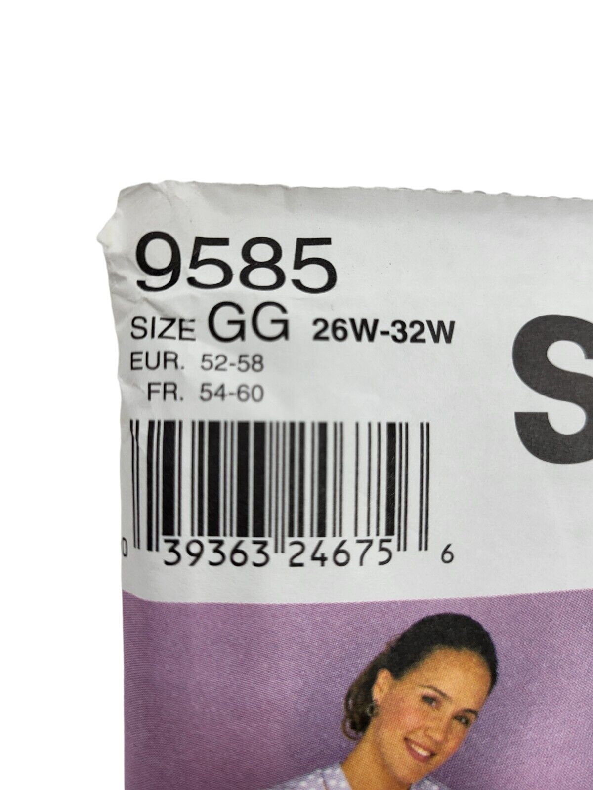 Simplicity 9585 Size GG 26W-32W Design Your Own 9 Great Looks thumbnail