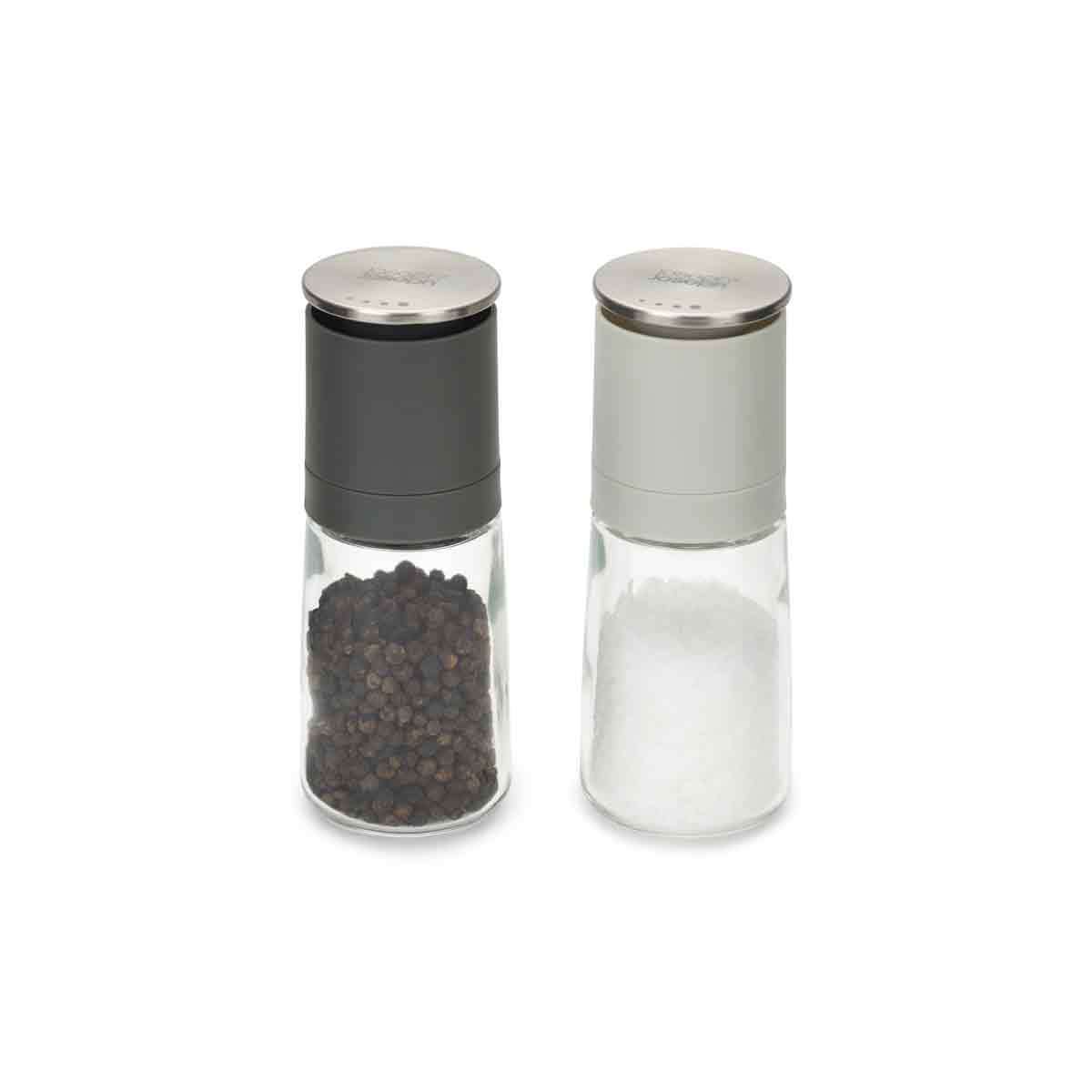 Joseph Joseph Duo No-spill Salt & Pepper Set - Grey, Grey