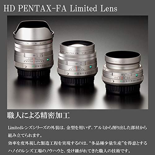 HD PENTAX-FA 43mmF1.9 Limited Black Standard Fixed Focus Lens 20140 thumbnail