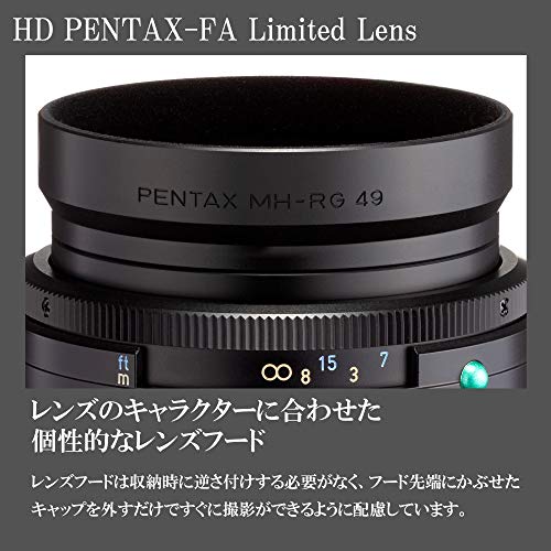 HD PENTAX-FA 43mmF1.9 Limited Black Standard Fixed Focus Lens 20140 thumbnail