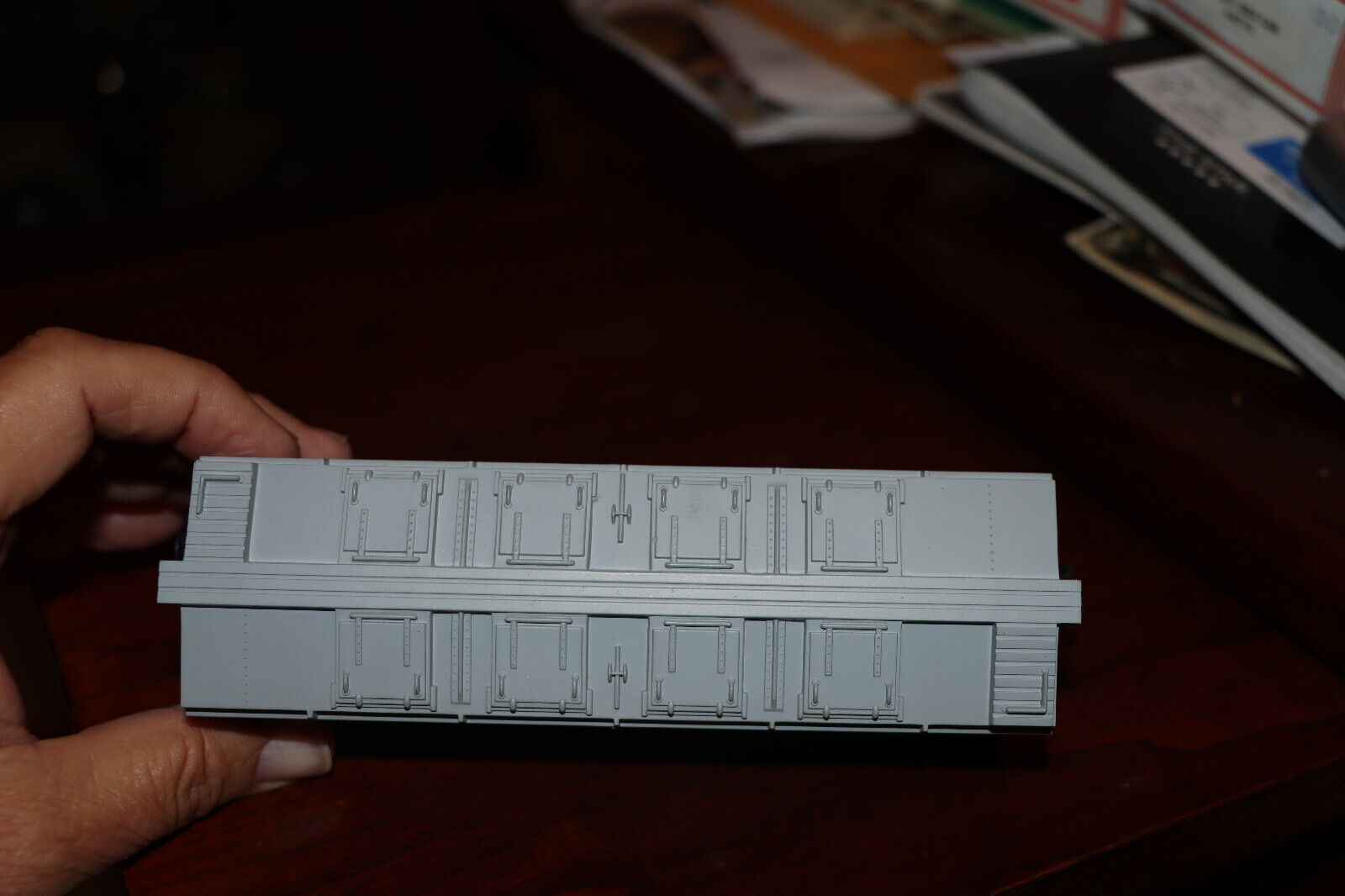 American Flyer 4-9201 S Scale Baltimore & Ohio Covered Hopper in EXCELLENT COND. thumbnail