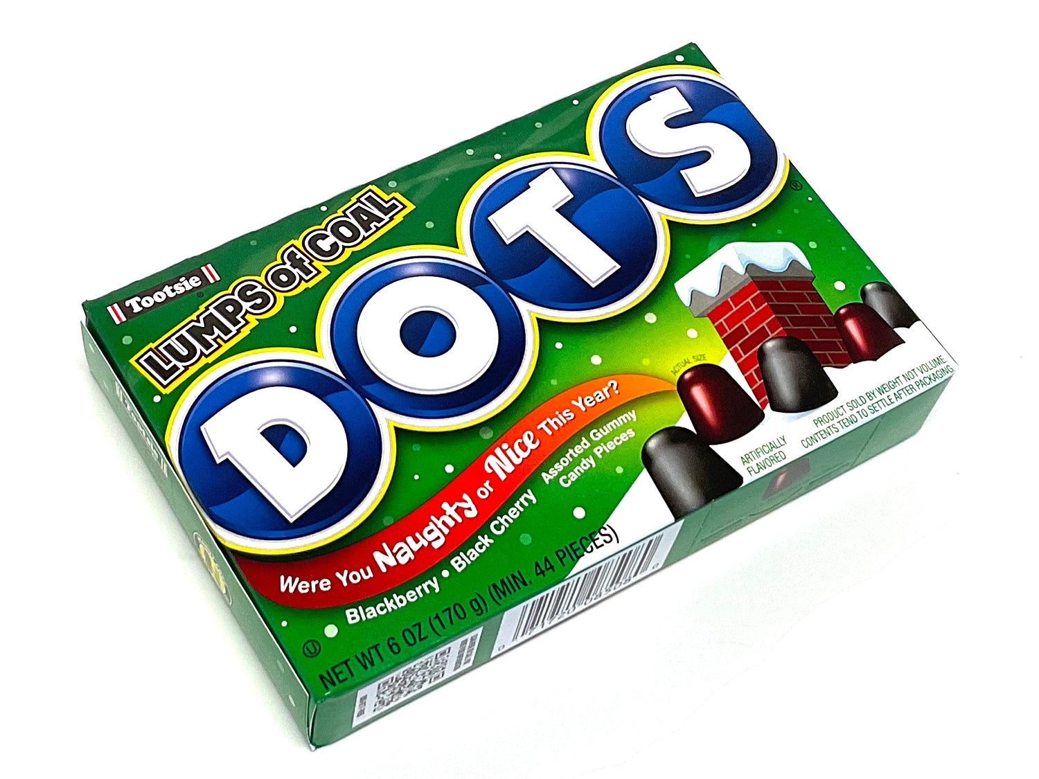 Tootsie Roll Easter Springtime Dots Fruit Flavored Gumdrops  6 Ounce Theater Box - 12 Count Case