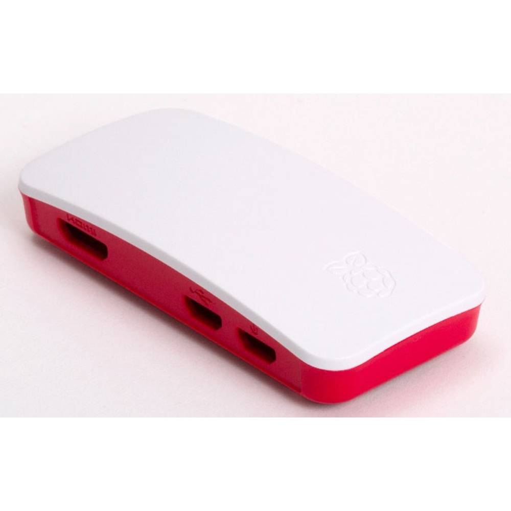 Raspberry PiÂ® Raspberry PiÂ® SBC-GehÃ¤use Passend FÃ¼r (Entwicklungskits): Rot, WeiÃ