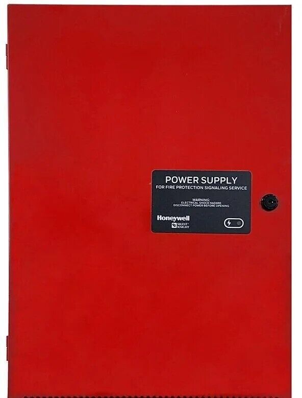 Silent Knight SK-PS10 Red UL Listed 10 Amp 120VAC Remote Charger Power Supply (Replaces SK-5499)