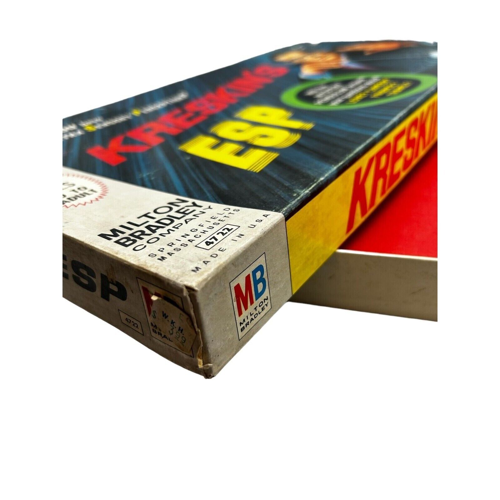 Vintage 1966 Milton Bradley Kreskin's ESP Extra Sensory Perception Board Game thumbnail