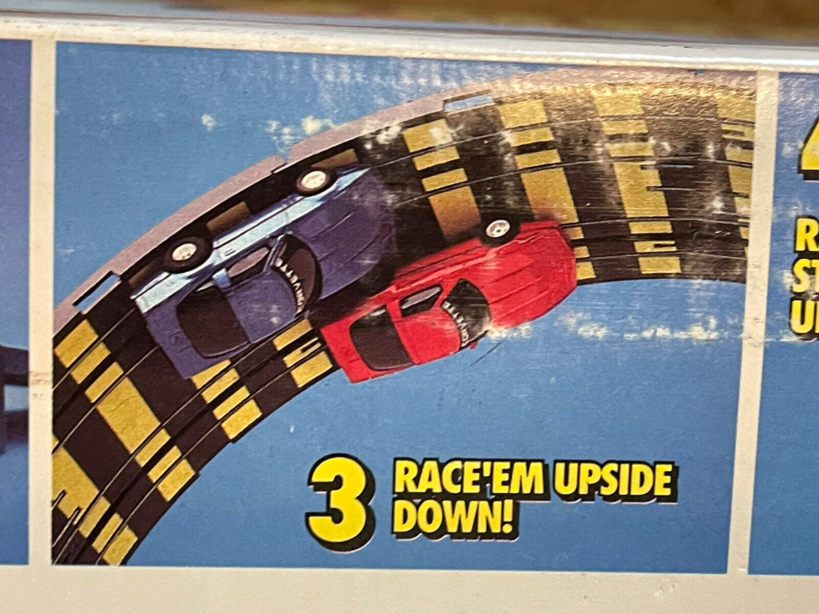 1989 Vintage Tyco Sky Climber Cliff Hangers Slot Car Track in Box No. 6229 XLNT thumbnail